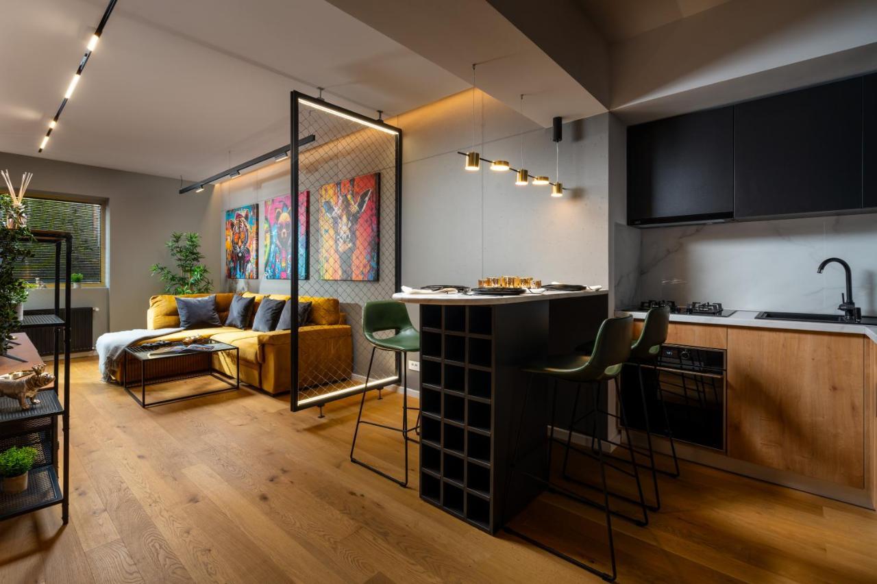 Brooklyn Studio - Aviatiei Park - Netflix - Parking Bucarest Esterno foto