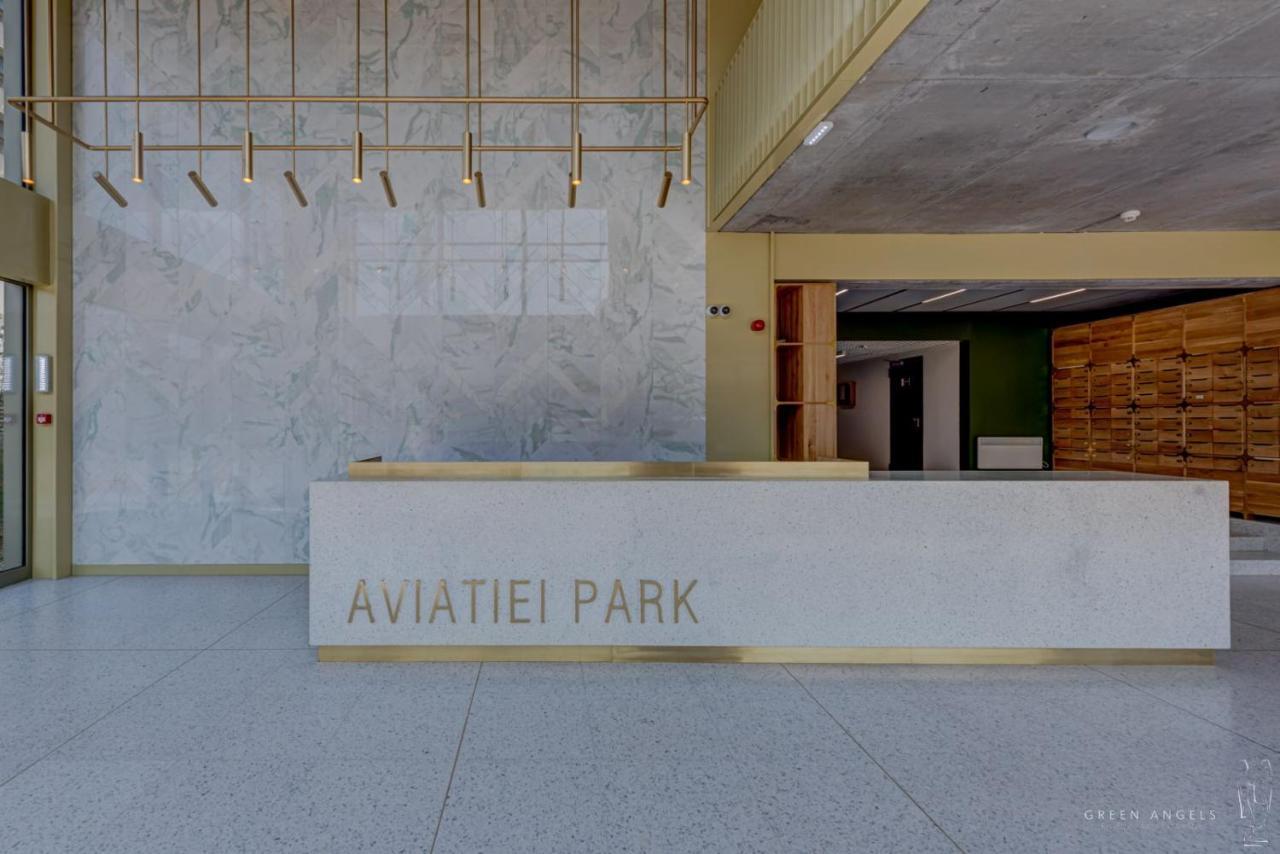 Brooklyn Studio - Aviatiei Park - Netflix - Parking Bucarest Esterno foto